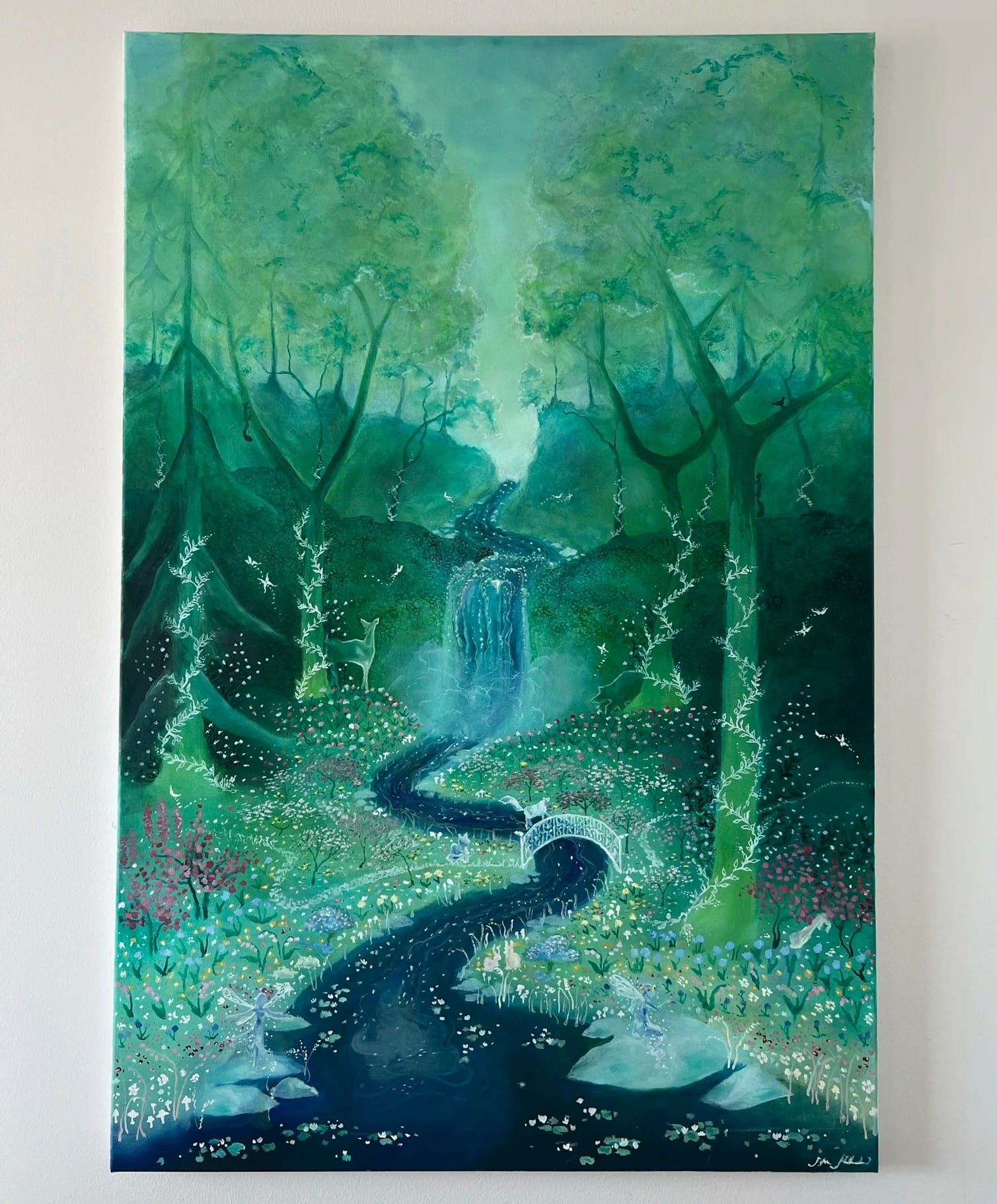 Childhood Oasis — artwork by Sofia Malkamäki